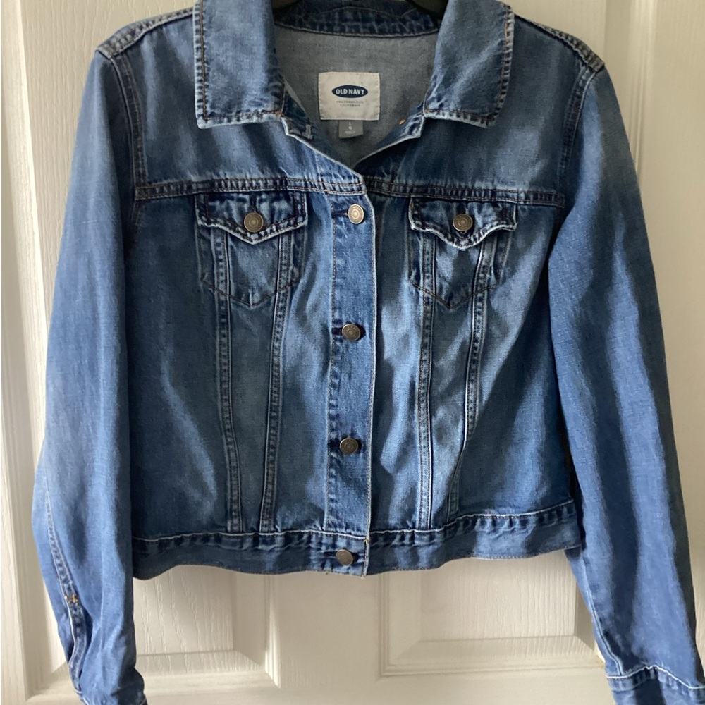 Old Navy Women's Blue Denim Jacket
